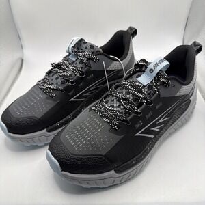 Hi-Tec Catalina II Trail Running Shoes Womens Black Gray Athletic Sneakers - 9